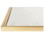 Gold Antiqued Tile Mirror