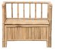 Bamboo Storage Bench