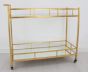 Gold Bar Cart