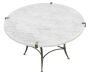 Chiseled Marble Coffee Table
