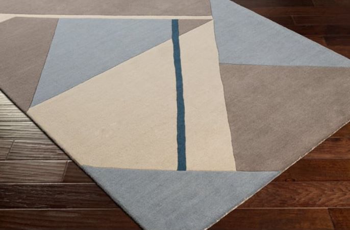 Charcoal Pattern Rug