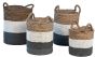 Large 3 Toned Seagrass Basket