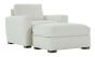 Moore Crypton Chair & Ottoman