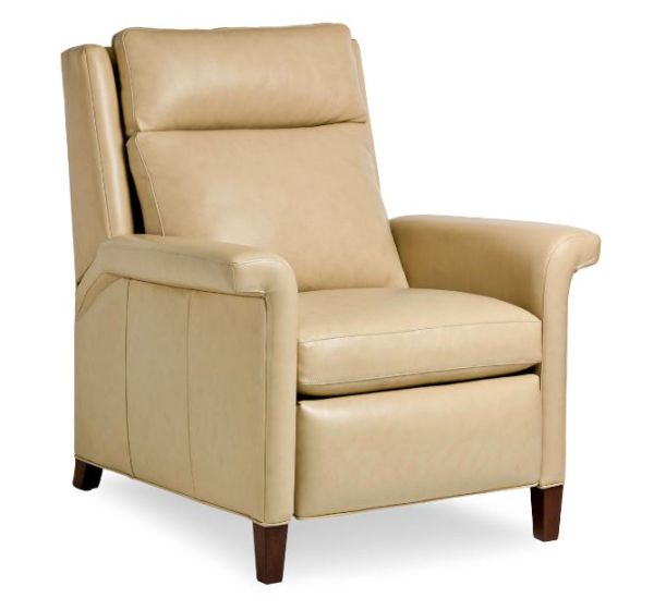 Juno Oyster Leather Recliner