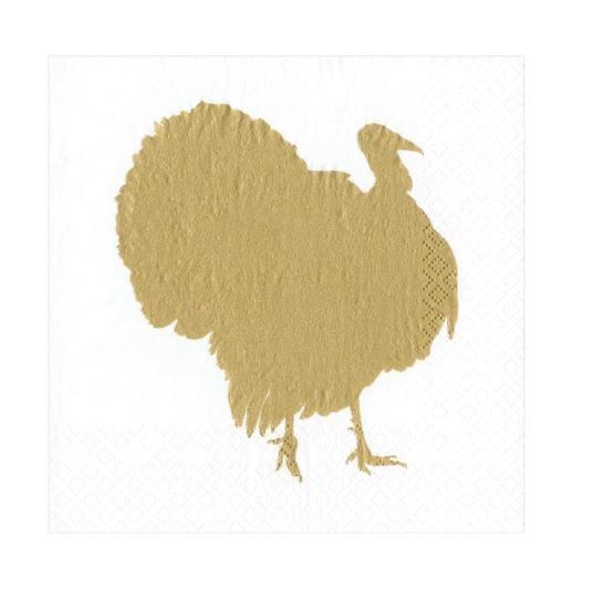 Turkey Fan Cocktail Napkin