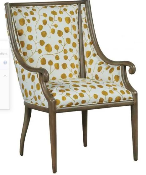 Coal Sabine Arm Chair