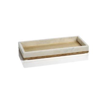 Marble and Balsa Wood Tray