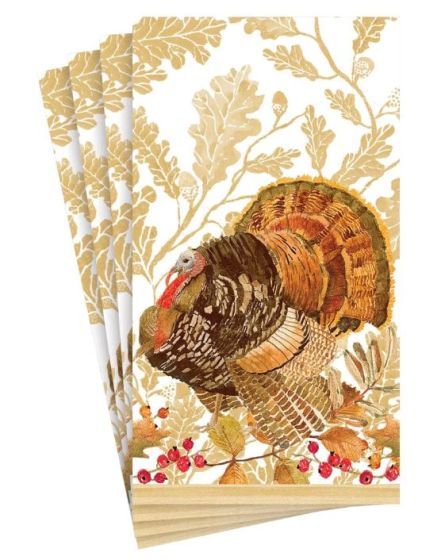 Woodland Turkey Guest Towel