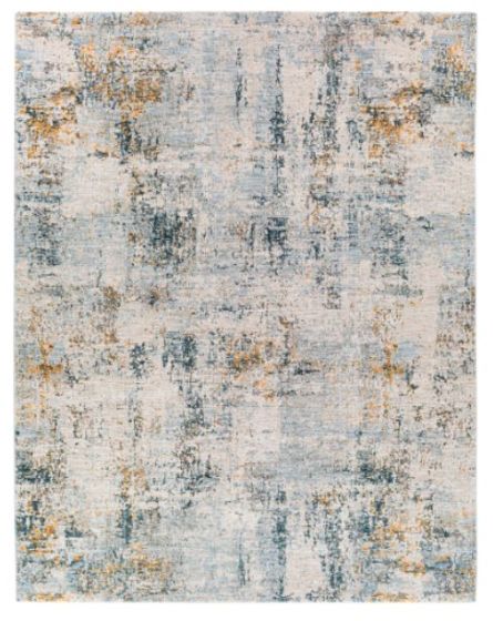 Teal & Mustard Rug