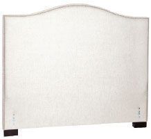 Armstrong Ivory Plain King Bed