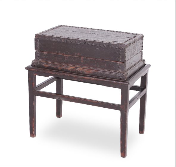 Antique Chinese Box Table