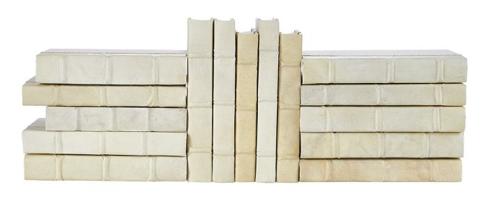 Linen Covered Decorative Book