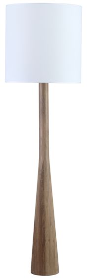 Oak Wood Floor Lamp