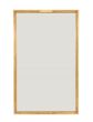 Rectangular Gold Framed Mirror