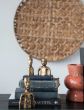 Round Rattan Tray