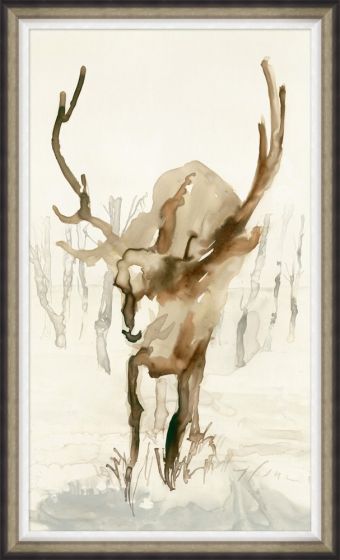 Watercolor Deer 2