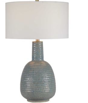 Hand Carved Texture Table Lamp
