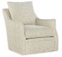 Grey Textured Bree Swivel Chair