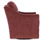 Linda Swivel Chair Beige & Blue