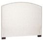 Arc King Bed in Eton Ivory