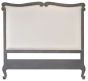 King Grey & Gold Headboard