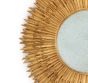 Intricate Sunray Round Mirror