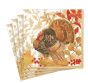 Woodland Turkey Cocktail Napkin