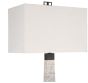 Rustic Grey Spire Buffet Lamp