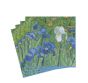Van Gogh Irises Cocktail Napkin