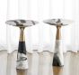 Gilded Iron and Marble Table