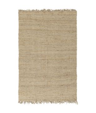 Natural 8'x10' Jute Fringe Rug