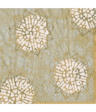 Block Stars Platinum Napkins