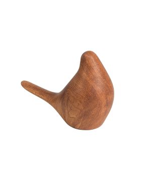 Ceramic Bird Chestnut Grain