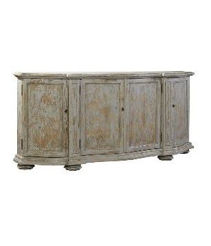 Washed Blue Grey Sideboard