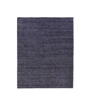 Hand Woven Blue Silk Rug