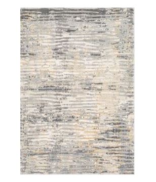 5'3"x7'7" Blues and Grays Rug