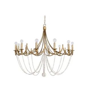 Crystal Bead Chandelier