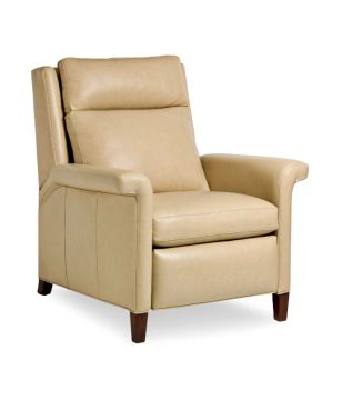 Juno Oyster Leather Recliner