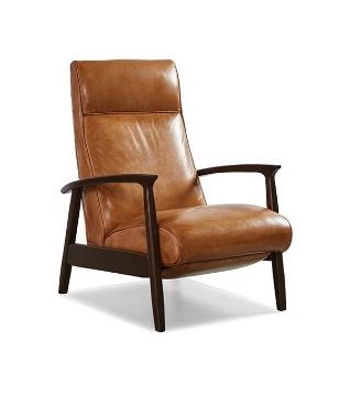 Panhandle Ecru Hi Leg Recliner