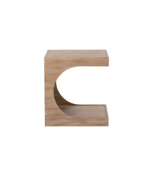 Driftwood Finish End Table