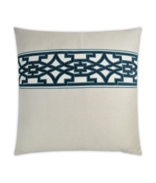 Lyon Pearl Pillow with Applique