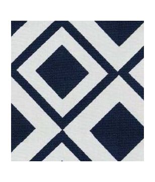 20"x20" Blue Geometric Pillow