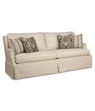 Savannah Platinum Fabric Sofa