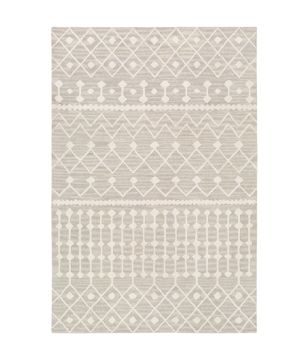 Light Gray Pattern 6x9 Rug