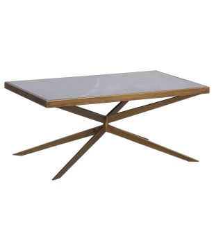 Antique Gold Cocktail Table