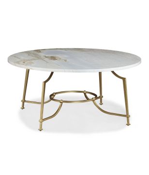 Gold Leaf Italian Cocktail Table