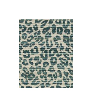 Teal Green Animal Print Pillow