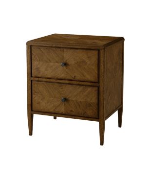 Dusk Nova 2 Drawer Night Stand