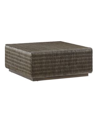 Woven Rattan Square Table