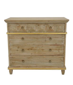 4 Drawer Natural Dresser